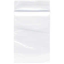 Plymor 2" x 3", 2 Mil Zipper Reclosable Plastic Bags