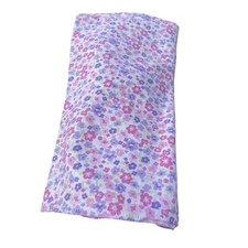 Gerber Baby Blanket Receiving Pink Purple Flower Flannel Cotton Girl 2014