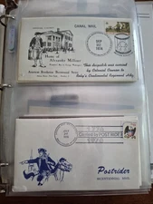 US Cover Collection "Different Modes of Travel" Flight Pony Express Paquebot Bal