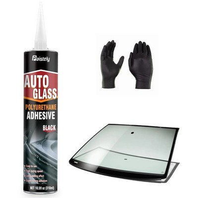 Windshield Sealant Black 310ml Windshield Adhesive Waterproof Polyurethane