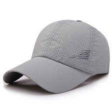 Men’s Quick Dry Running Cap Lightweight Breathable Sun Hat Outdoor Baseball Cap