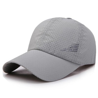 Herren Quick Dry Laufkappe Leicht Atmungsaktiv Sonnenhut Outdoor Baseball Cap