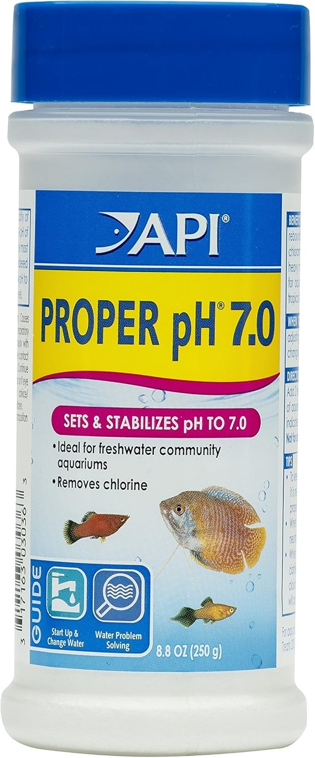 8.8oz PROPER pH 7.0 Water Adjuster for Freshwater Fish Tanks - Non-Toxic