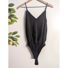 Express Strappy Black Bodysuit Sz XS