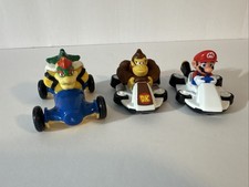 Nintendo McDonald's Happy Meal Mario Kart Racers: Mario, Donkey Kong, Bowser