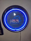 VINTAGE PACIFICO NEON BEER SIGN WITH WORKING CLOCK