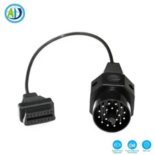 OBD2 Adapter for 20Pin Plug DiagnosticConnector Cable for E34, E36, E38, E39,M3
