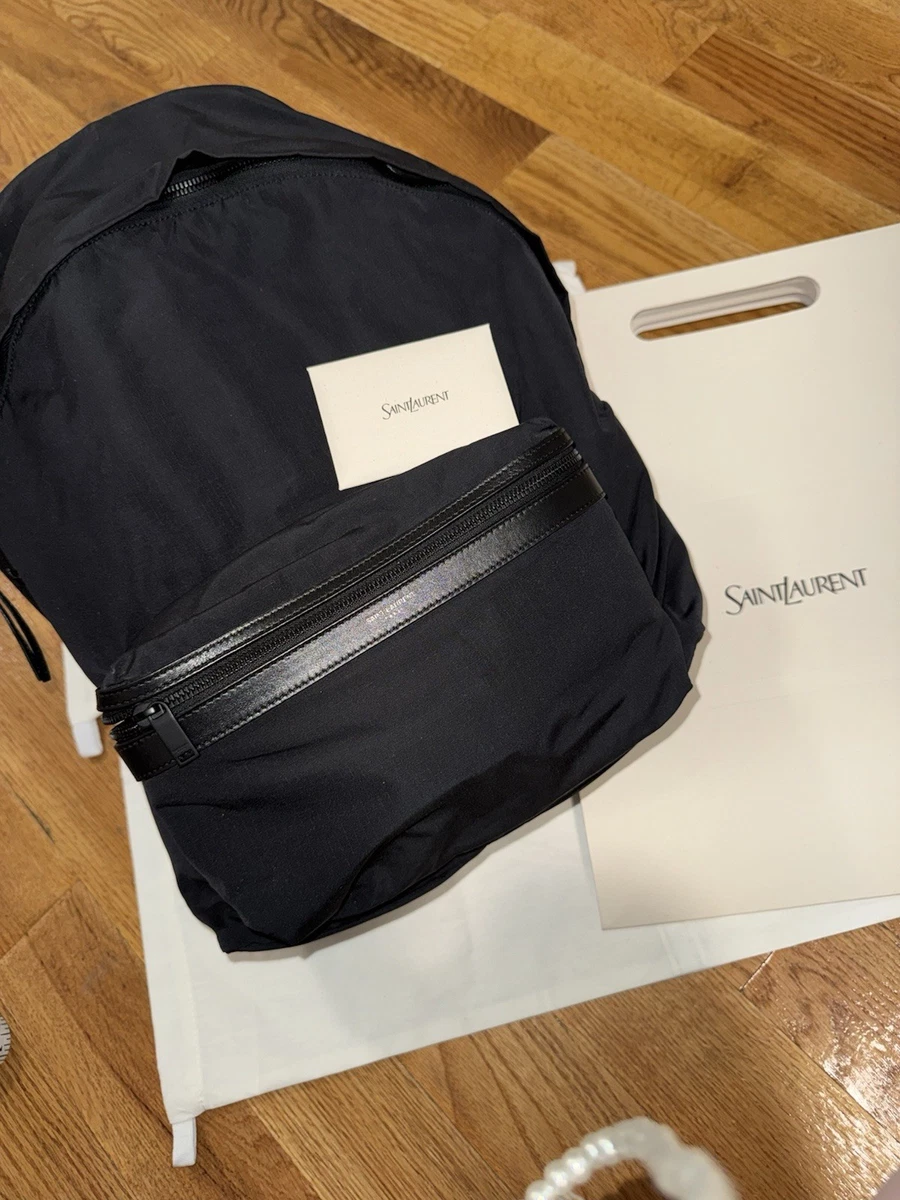 Saint Laurent Nylon Exterior Backpack Bags & Handbags for Women