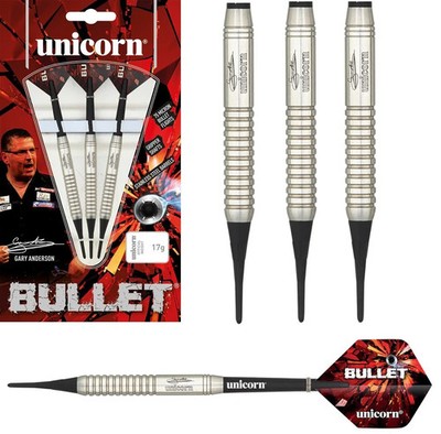 Gary Anderson Soft Darts Unicorn ''Bullet'' Style 1 / 2