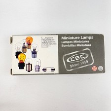CEC Miniature Lamps 13 Box of 10 Clear Mini Incandescent Lightbulb