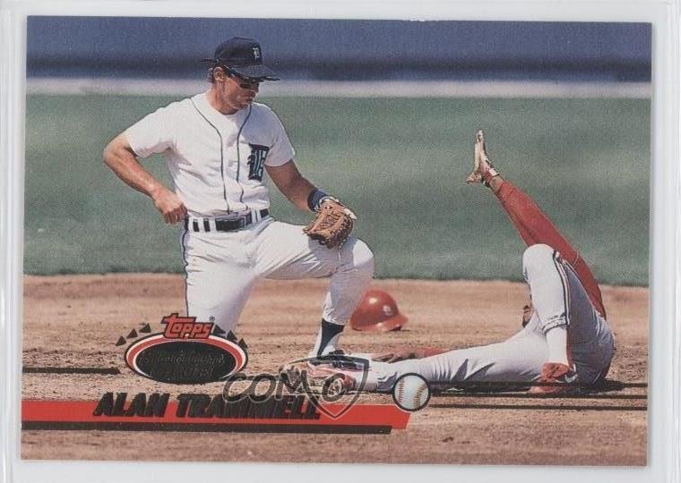 1993 Topps Stadium Club Alan Trammell #416 HOF m5x