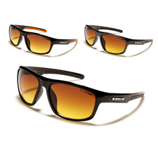 XLoop Sunglasses HD High Definition Amber Lenses Plastic Frame Sport Driving Men