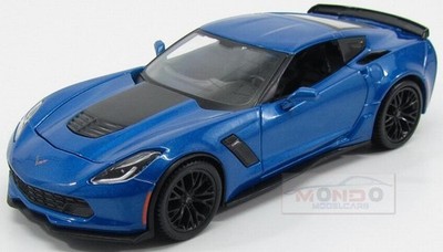 1:24 Maisto Chevrolet Corvette Z06 C7 Coupe 2014 Blue Met MI31133BL Modellbau