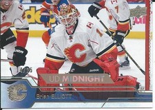 2016-17 Upper Deck Series 2 BRIAN ELLIOTT 282 UD Midnight 14/25 Spring Expo 2017