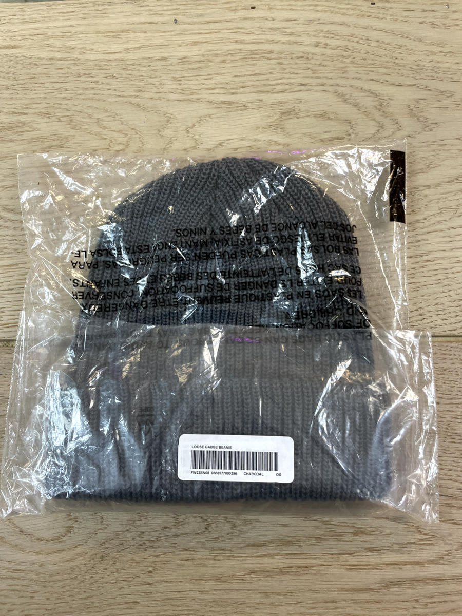 SUPREME LOOSE GAUGE BEANIE/ GRAY / OS/ FW22/ 100% AUTHENTIC