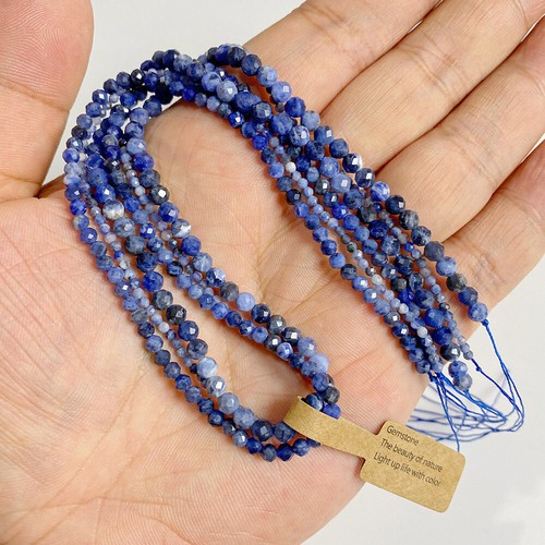 Wholesale 2/3/4mm Gemstone Beads – Apatite, Quartz, Shell for DIY Jewelry - Picture 144 of 204