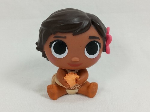 Figura de vinilo Funko Mystery Minis Disney MOANA joven cuidando bebé con concha - Imagen 1 de 4