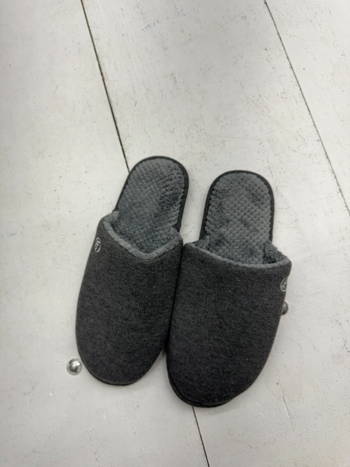 SAOLA Scarpe da casa Even Foams grigie slip on suola rigida unisex adulti taglia 13 14