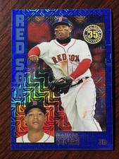 2019 Topps Rafael Devers 1984 35th Anniversary Silver Pack Blue Refractor #/150