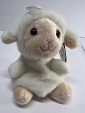 Aurora Palm Pals Woolly Lamb 5 Inch Plush 2019 Baby Sheep Beanie Bottom Soft Toy
