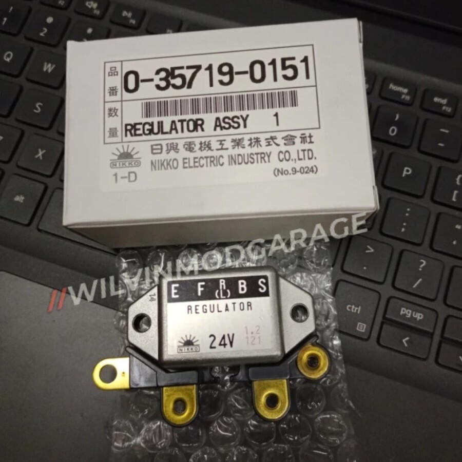Genuine Alternator Regulator 24V Komatsu PC300 0-35719-0151 Nikko