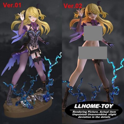1/6 28cm game Fischl battle 3D Print Garage Kit Model Unpainted Unassemble