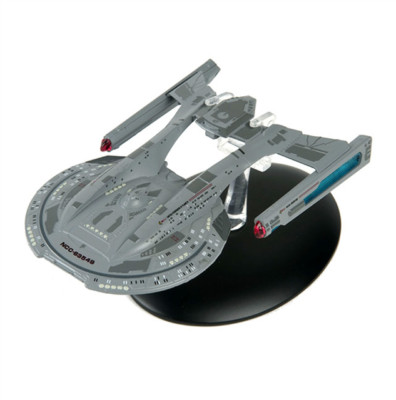 U.S.S. Thunderchild (Akira Class) Star Trek  Metall Modell Eaglemoss #12 in box