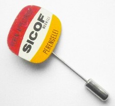S408) Sicof Perengelei Peren Applesiroop Vintage advertising badge tie lapel pin
