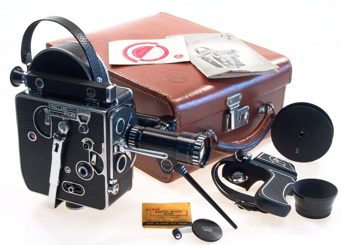 BOLEX H8 MOVIE FILM CAMERA PAN-CINOR 1:1.9 f=8-40mm ZOOM BOLEX H8 MOVIE FILM CAMERA PAN-CINOR 1:1.9 f=8-40mm ZOOM