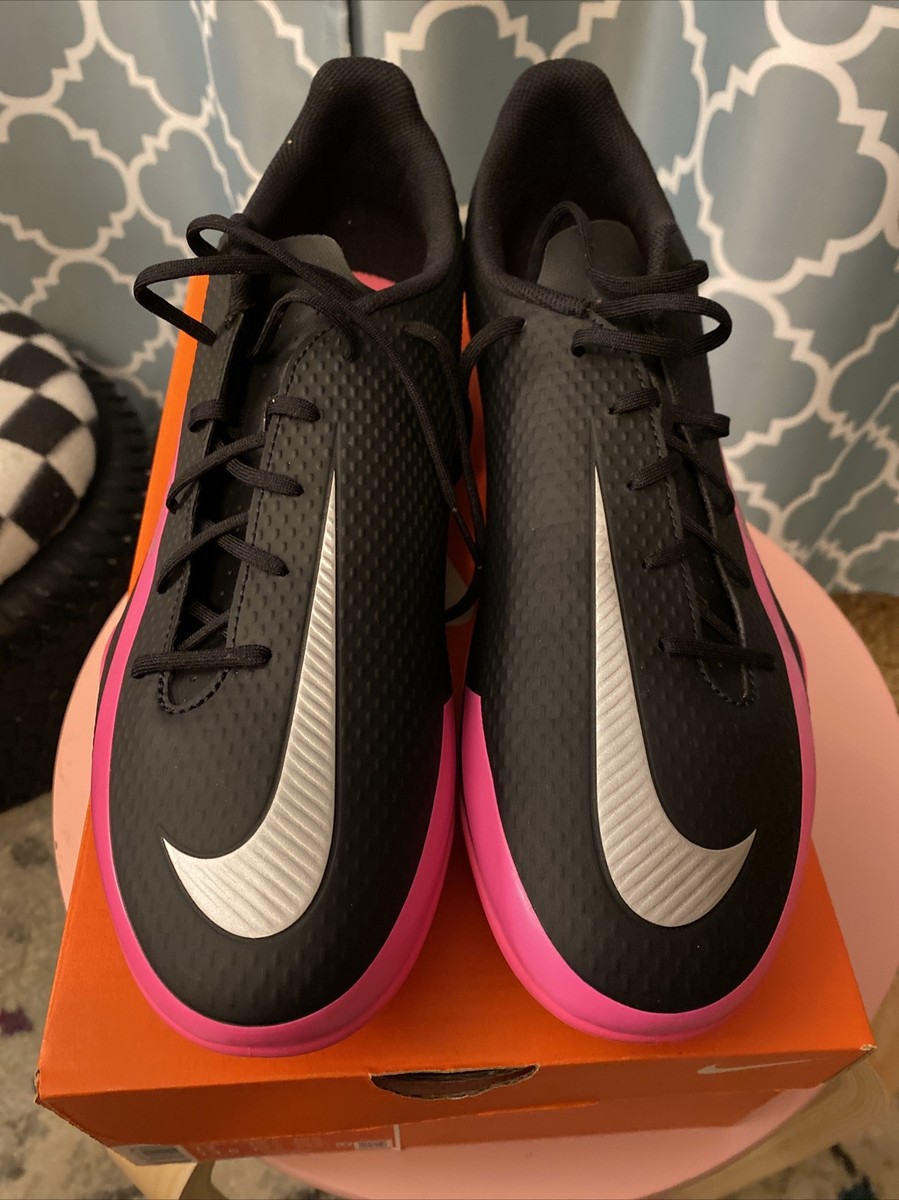 Nike Phantom GT Elite FG Pink & Black Soccer Cleats (MENS 12