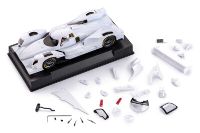 Slot It White Partially Un-Assembled Oreca 07 LMP2 1/32 Scale Slot Car CA55Z