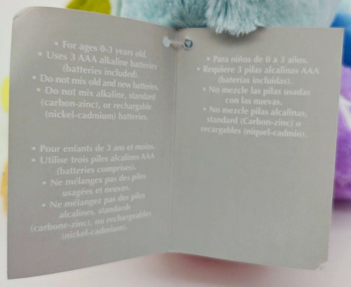 Nuevo - Peluche de pulpo Cuenta conmigo - Presiona los pies para escuchar contar (Práctica #s 1-8) - Imagen 6 de 12