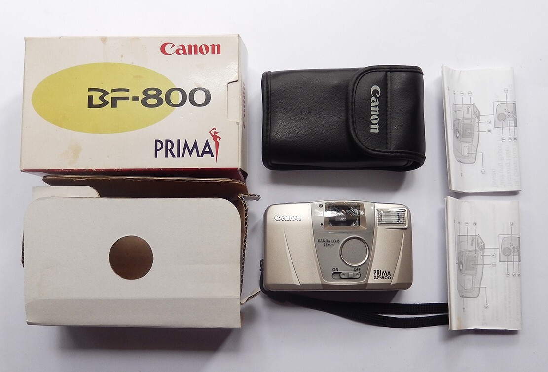 【希少 完動品】Canon PRIMA BF-800フィルムカメラ 動作確認済み 希少 完動品】Canon PRIMA BF-800フィルムカメラ 動作確認済み