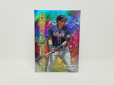 2024 Stadium Club #PP-20 Austin Riley, Atlanta Braves - Power Packed Insert