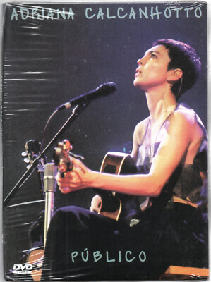 Adriana Calcanhotto DVD Público Brand New Sealed Made In Brazil