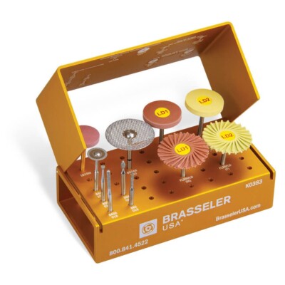 K0383 Winter Extra-Oral Ceramic Adjusting & Polishing System By Brasseler