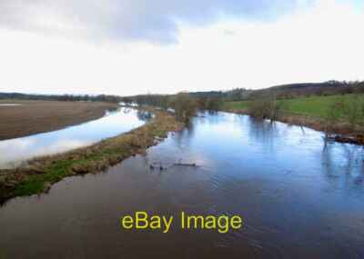Foto 6x4 River Earn, Dalreoch Clathy Hochwasserstände und einige Überschwemmungen um 2022