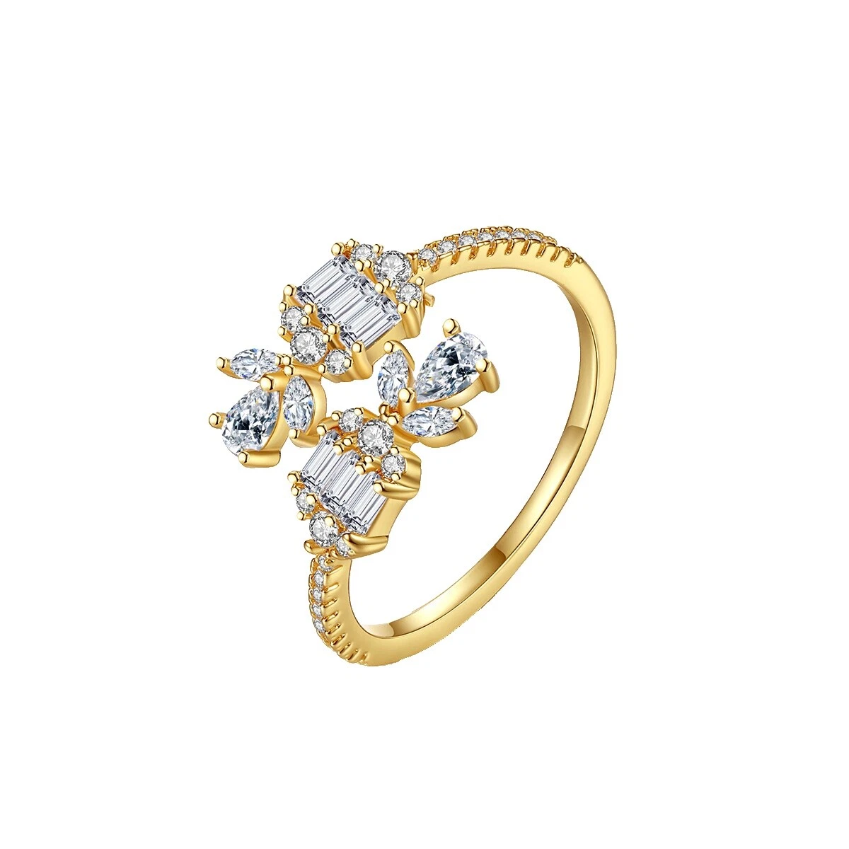 Anéis de Moda de Pedra de Cobre