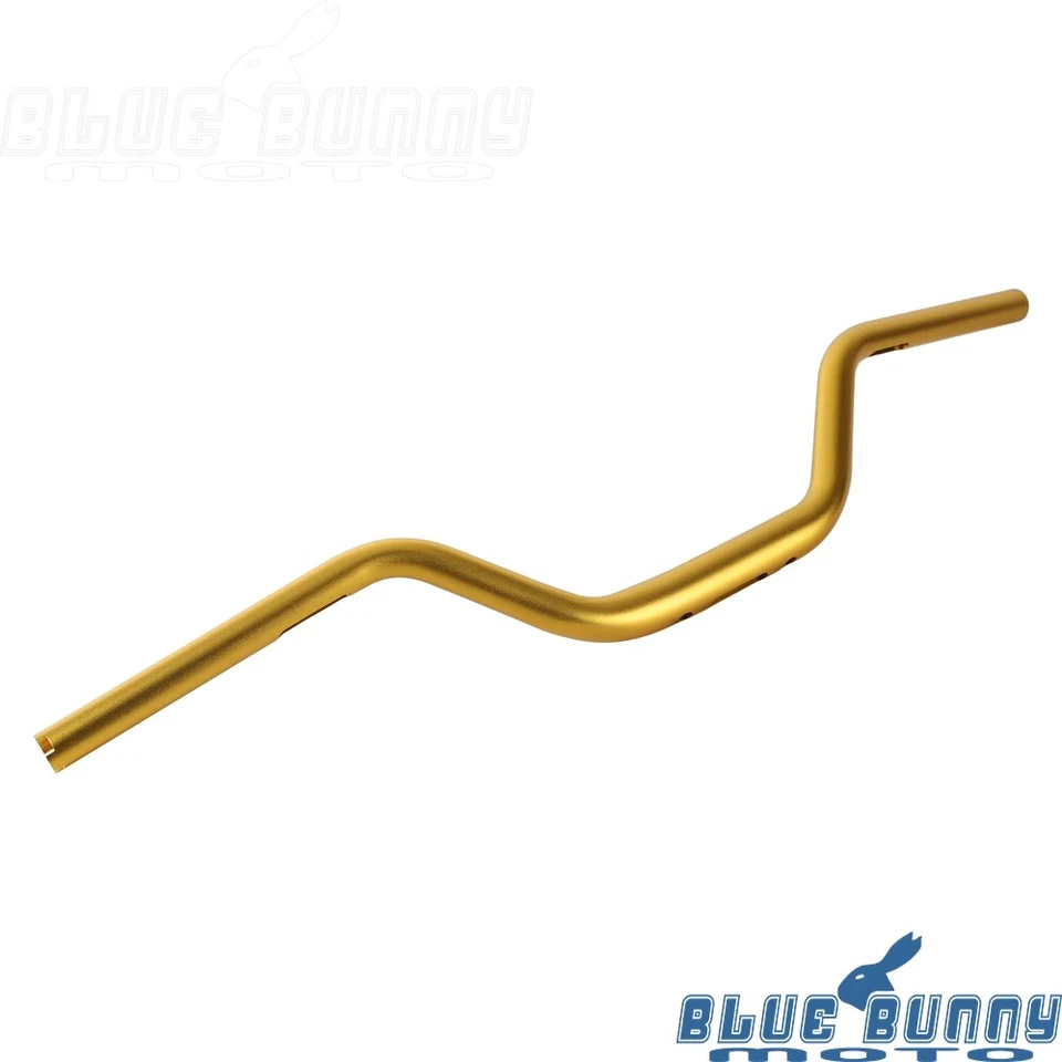 1-1/4'' Moto Style High Bend Handlebar For Harley Dyna Softail Fat Bob Low Rider - Image 3 of 4