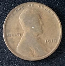 1910 - Lincoln Wheat Cent - G/VG Or Better.  Book Filler (One Coin)