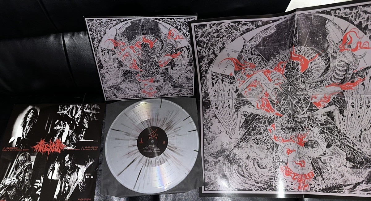 Nexul - Paradigm of Chaos. lp silver splatter vinyl 