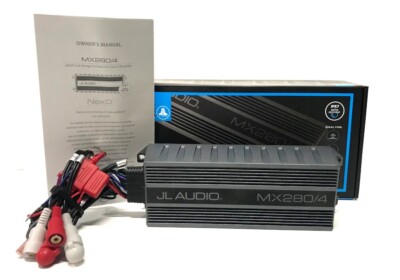 JL Audio MX280/4 marine/powersports 4ch amp50X4 RMS WATTS | eBay