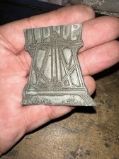 Print Plate ( Iron Girder Chain Hoist ) Needs Wood Block!! Industrial Scene