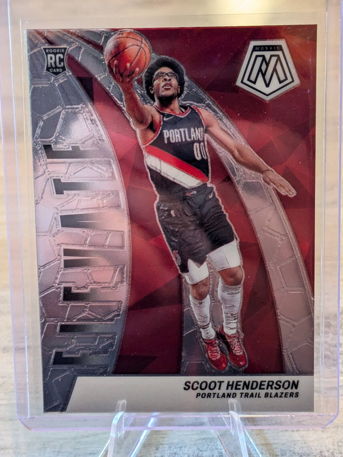 2023-24 Panini Mosaic SCOOT HENDERSON Elevate Rookie Insert Blazers RC #9