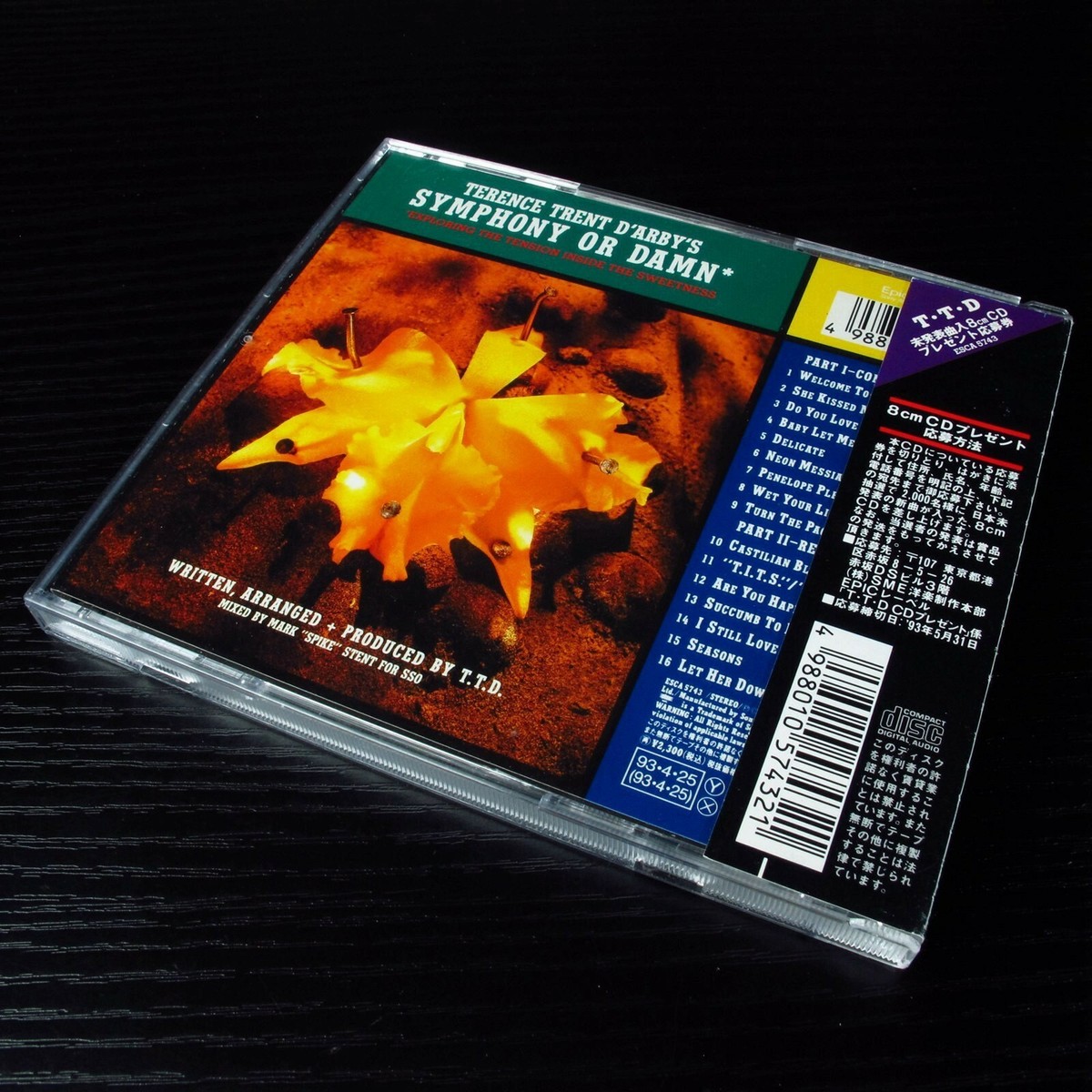 Symphony Or Damn by Terence Trent D'Arby［カセット］ Terence Trent D'Arby - Symphony Or Damn - Amazon.com Music