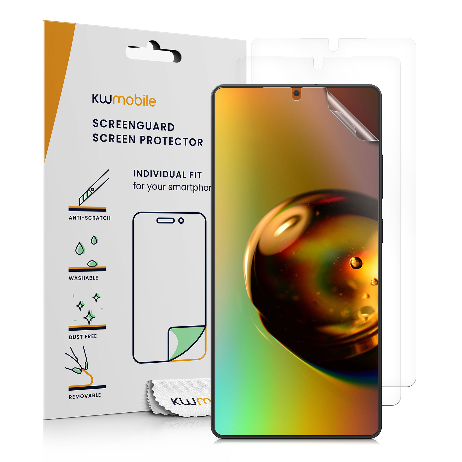 3-кратный чехол для прозрачного телефона Samsung Galaxy S25 Ultra Displayschutzfolie 