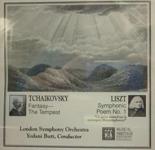 Tchaikovsky: The Tempest; Liszt: Symphonic Poem No.1 - Butt/London Symphony - CD