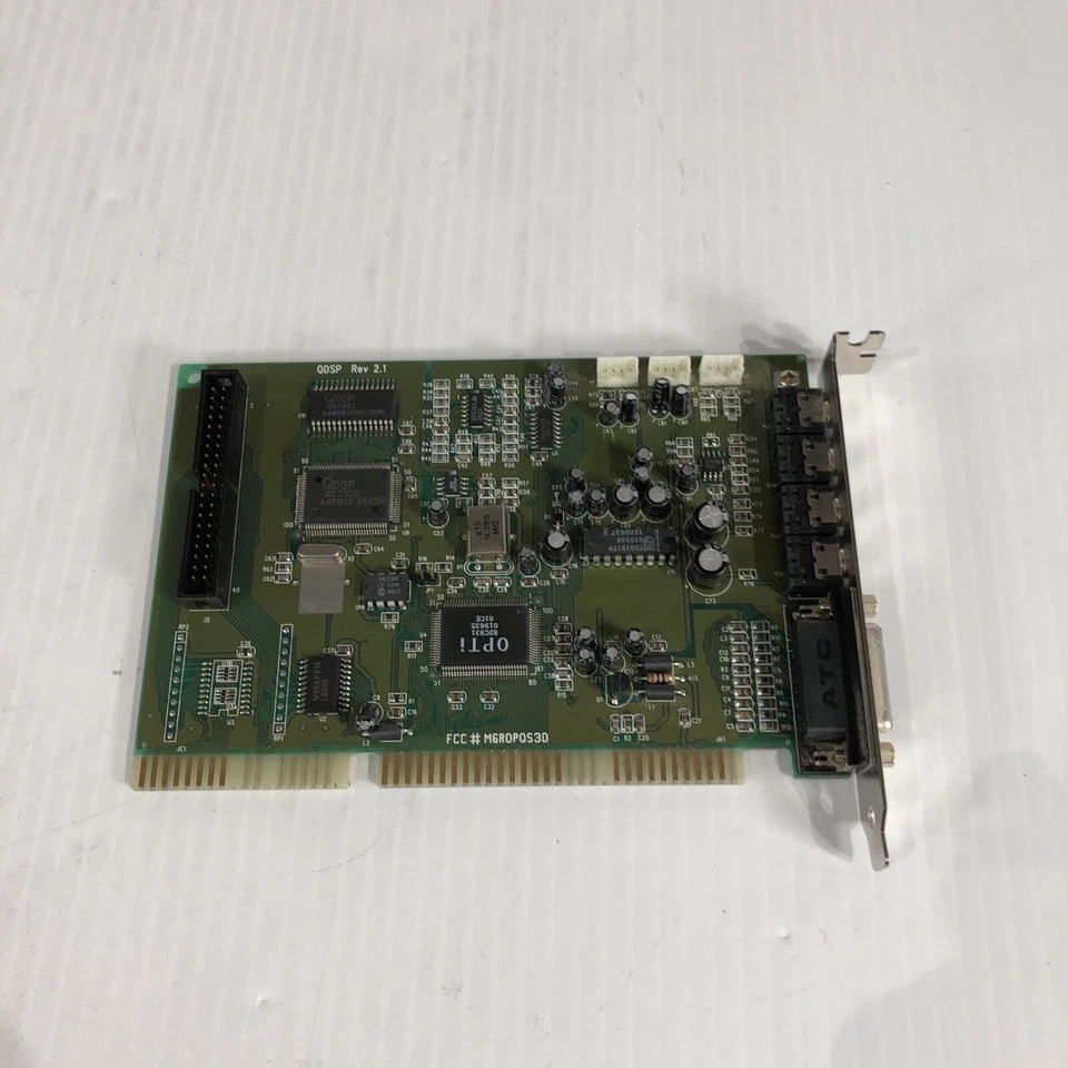 OPTI ISA SOUND CARD QDSP REV 2.1 FCC #M6ROPQS2D - Image 3 of 3