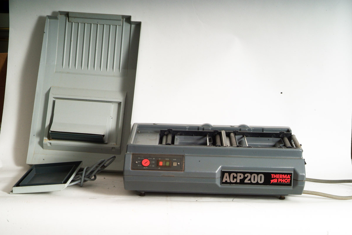 Nutek ACP 200 Color Print Processor temp controlled roller 