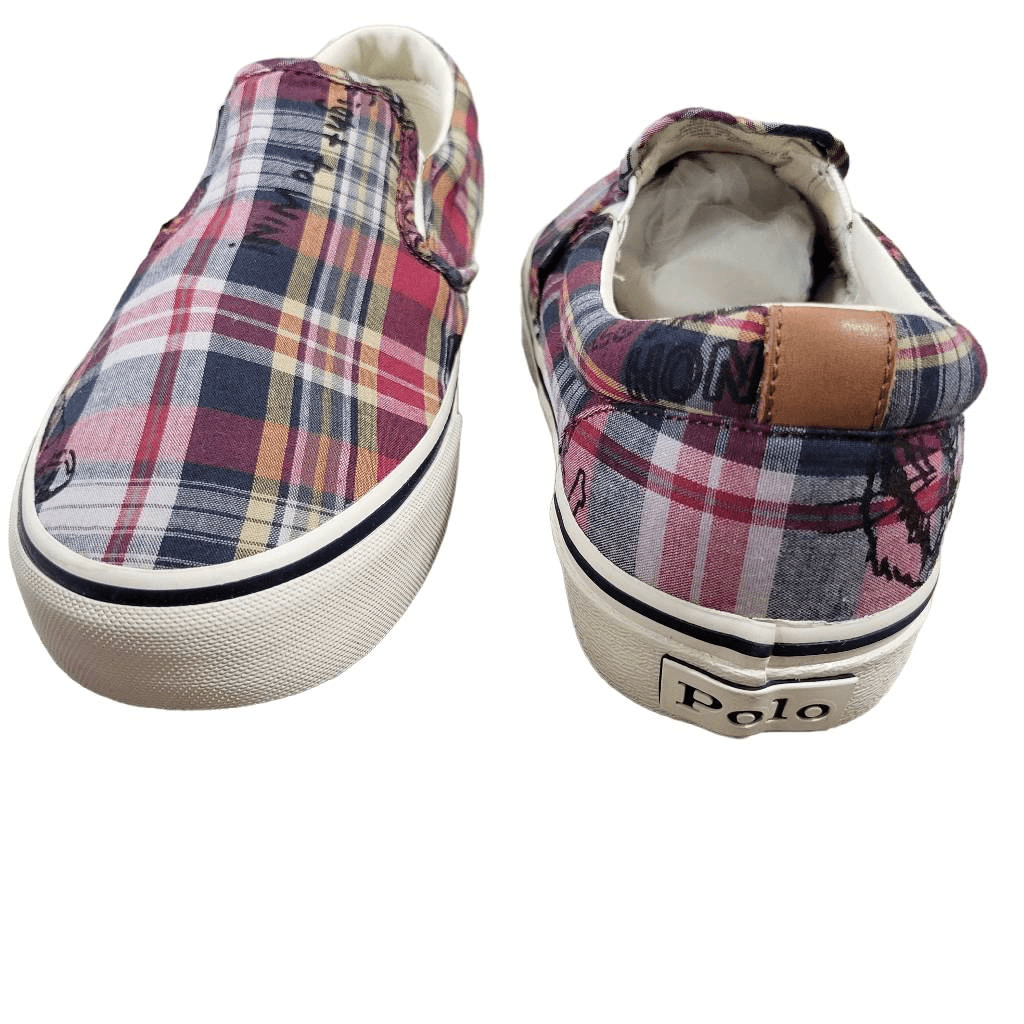 Zapatillas Ralph Lauren Cotton Madras - Multicolor